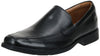 Clarks Mens Tilden Free Loafer, Black Leather, 12