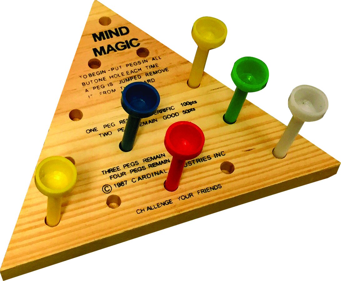 Solid Wood Brain Teasers - 7 Different Brain Busters