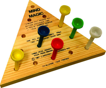 Solid Wood Brain Teasers - 7 Different Brain Busters