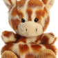 Aurora Palm Pals Set Of Two - Stomps Elephant And Safara Giraffe