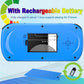 Great Boy Handheld Games For Kids Aldults With 270 Classic Retro Video Game 3.0'' Color Screen Tv Output Rechargeable Arcade Gaming Player,Support 2 Players Gamepad Birthday Xmas Gift(Blue)