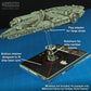 Litko Deluxe Space Fighter Stand | Large Ships Base | Compatible With Star Wars: X-Wing (Pink)