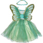 Petitebella Fairy Costume Dress 1-10Y (Mint Green, 4-6 Years)