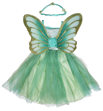 Petitebella Fairy Costume Dress 1-10Y (Mint Green, 4-6 Years)