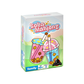 Giga Mech Games Boba Mahjong - A Bubble Tea Card Game For Two!