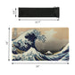 MTG Playmat 24 x 14 Inches  Non-Slip Rubber Card Game Playmats with Storage Bag  TCG Playmat Mouse Pad  Water