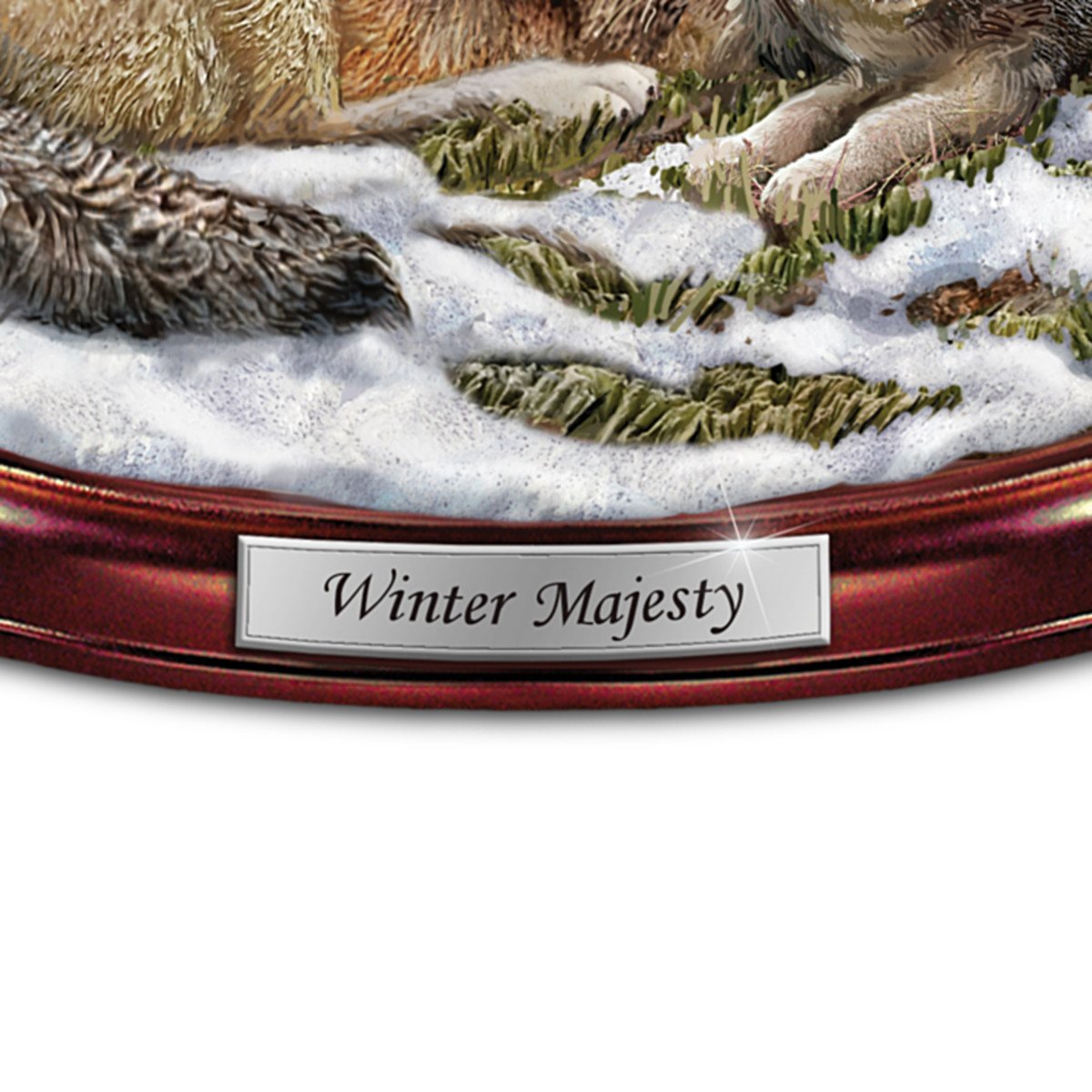 The Bradford Exchange Sculpture: Winter Majesty Sculpture