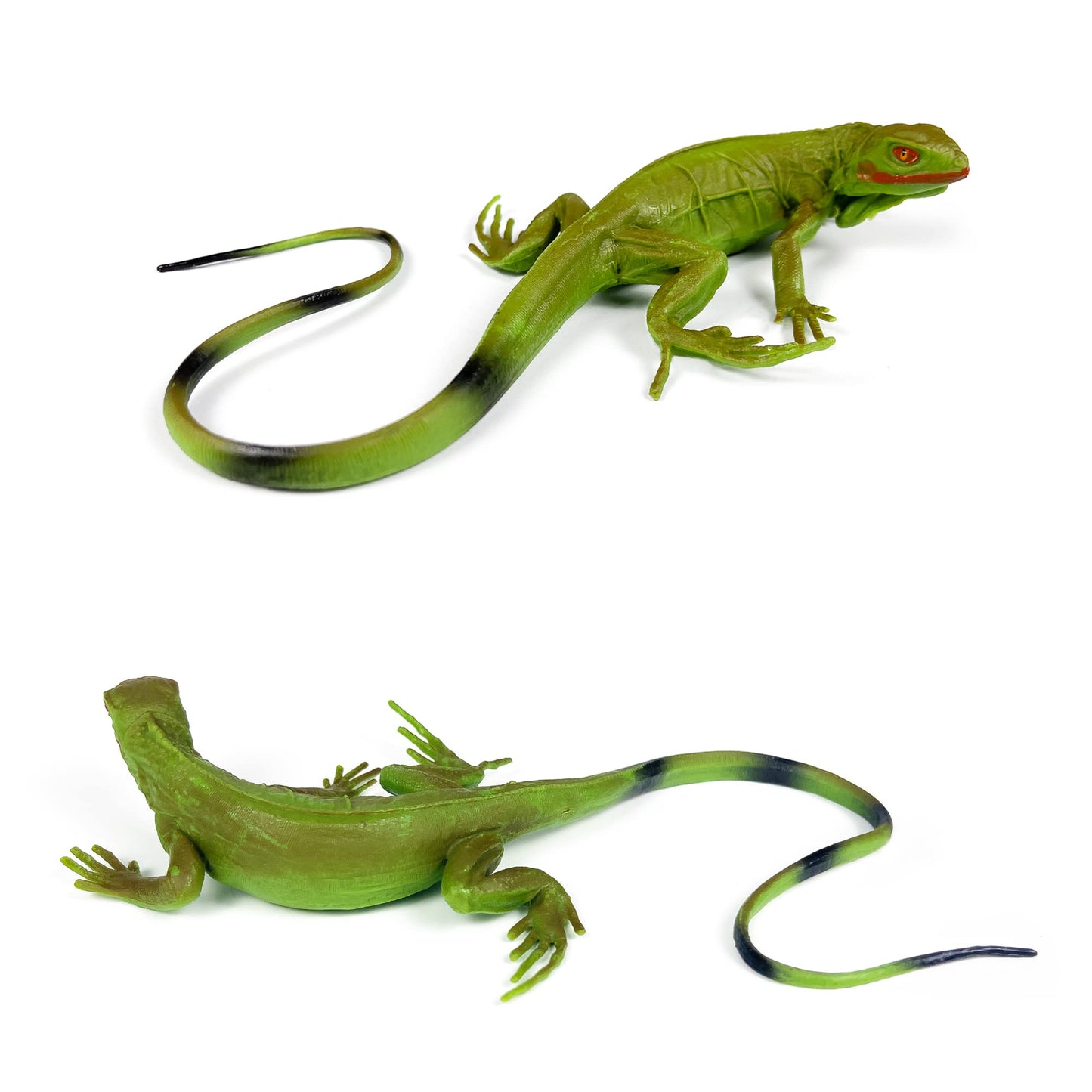 Nakimo Iguana Animal Figurine Lizard Toy Realistic Reptile Figures For Decoration, Science Education, Prank Props