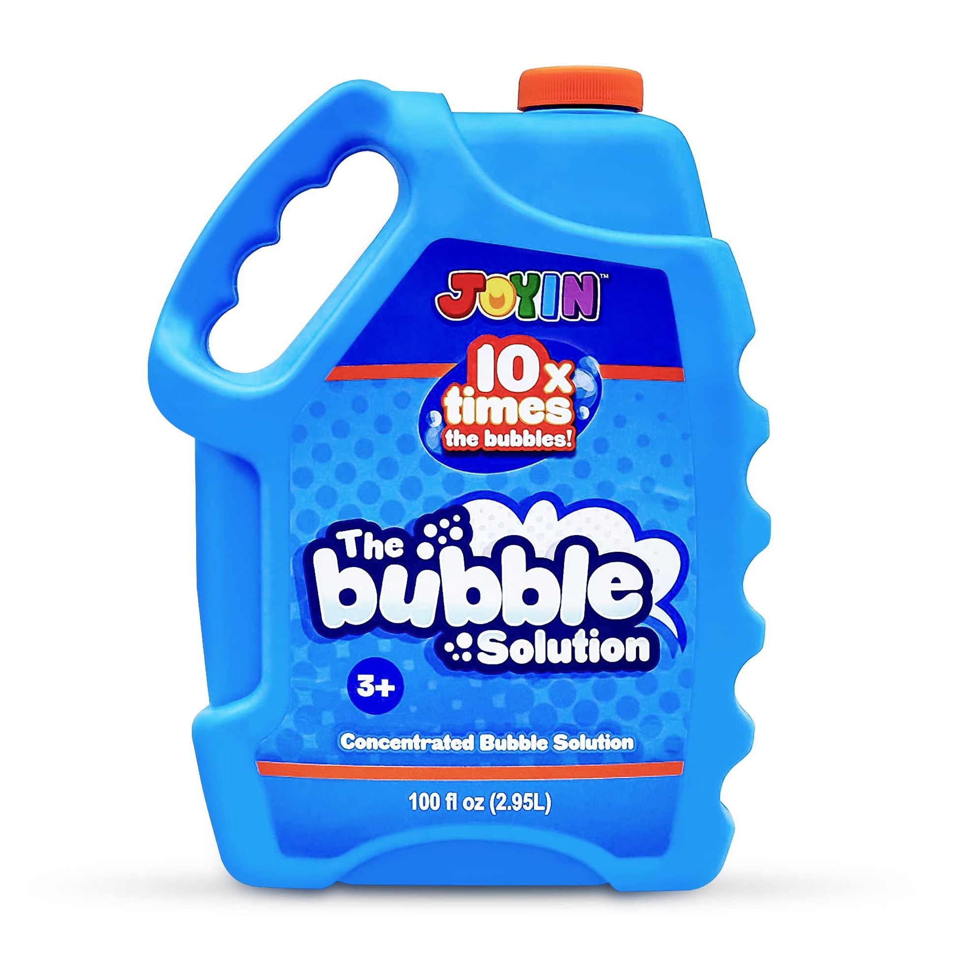 JOYIN 100 Oz Concentrated Bubble Solution (up to 8 Gallon) for Large Party in Summer Celebrations  Party Favor  Bubble Summer Toy  Classroom Prizes  Easter (Blue)