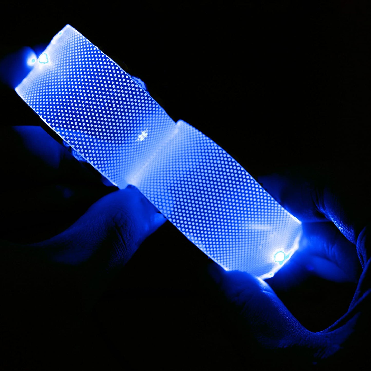 mlnyitus Helmet Decorations Flexible led Lights Flexible Cosplay DIY kit Decorations RGB Superhero for Men Gifts Dark blue