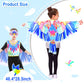 Irolewin Eagle-Bird-Wings-Costume For Kids And Bird Mask Owl Dress-Up Costumes For Girls Boys Play Halloween Party Favors