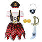 Simplecc Girl Pirate Princess Costume For Halloween Party Dress Up (3-4 Years)