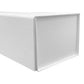 Vowcarol 800-Count Trading Card Storage Box, Topload Hard Case Storage Box, Hobby Box For Game Card Within Top Loader - White Magnetic Box 1 Pack