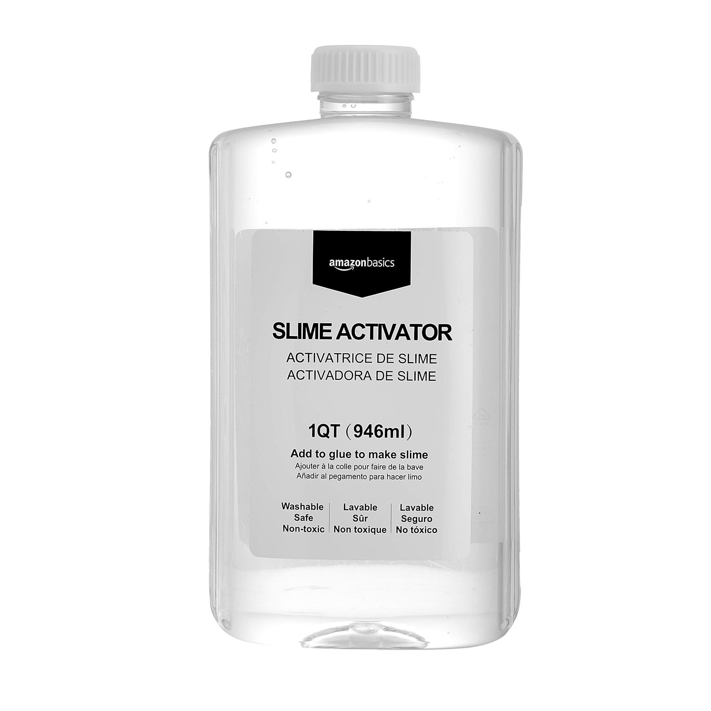 large online retailer Basics Slime Activator Solution 1 QT (946ml)  Baking Soda  Transparent