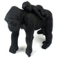 Funshowcase African Jungle Animal Female Gorilla Carries Her Children Toy Figure Realistic Miniature Height 2.6-Inch #1687