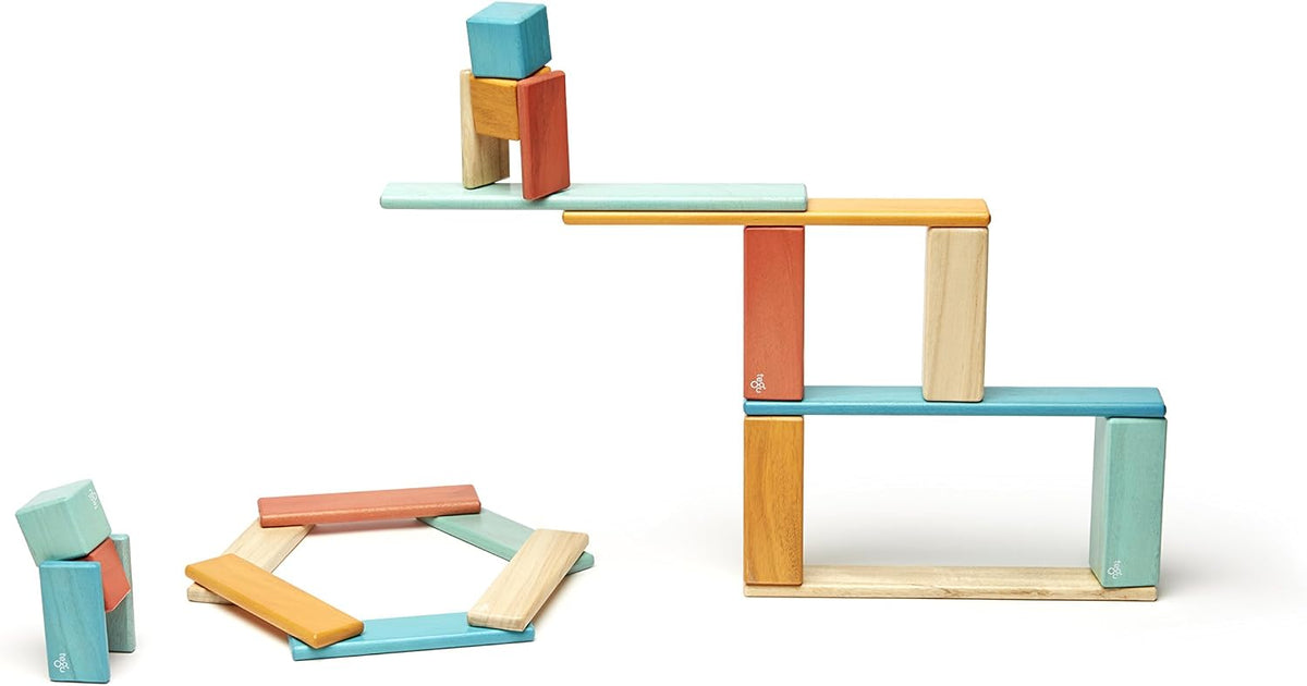 Magnetic Wooden Blocks That Turn Big Ideas Into Amazing Creations