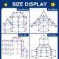 Fort Building Kit For Kids,Stem Construction Toys, Educational Gift For 4 5 6 7 8 9 10 11 12 Years Old Boys And Girls,Ultimate Creative Set For Indoor & Outdoors Activity,200 Pcs,Original
