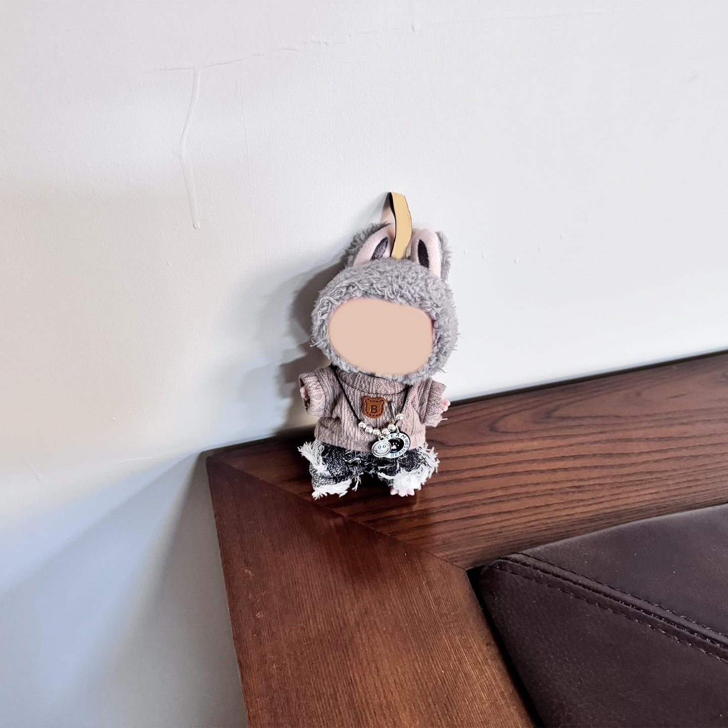 17cm Doll Clothes Set(NO Doll) - Cute Knit Sweater & Handcrafted Crochet Skirt  enhanced Fashion Dresses  Soft Stretch Fabric Costume Accessories Suit