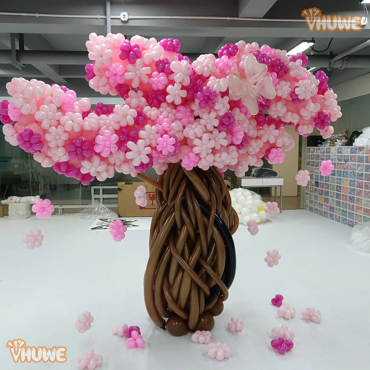 260 Balloons Pink, Thickened 100 Pack Long Balloons Twisting Skinny Magic Balloons For Balloon Arch Animals Clown Kids Birthdays