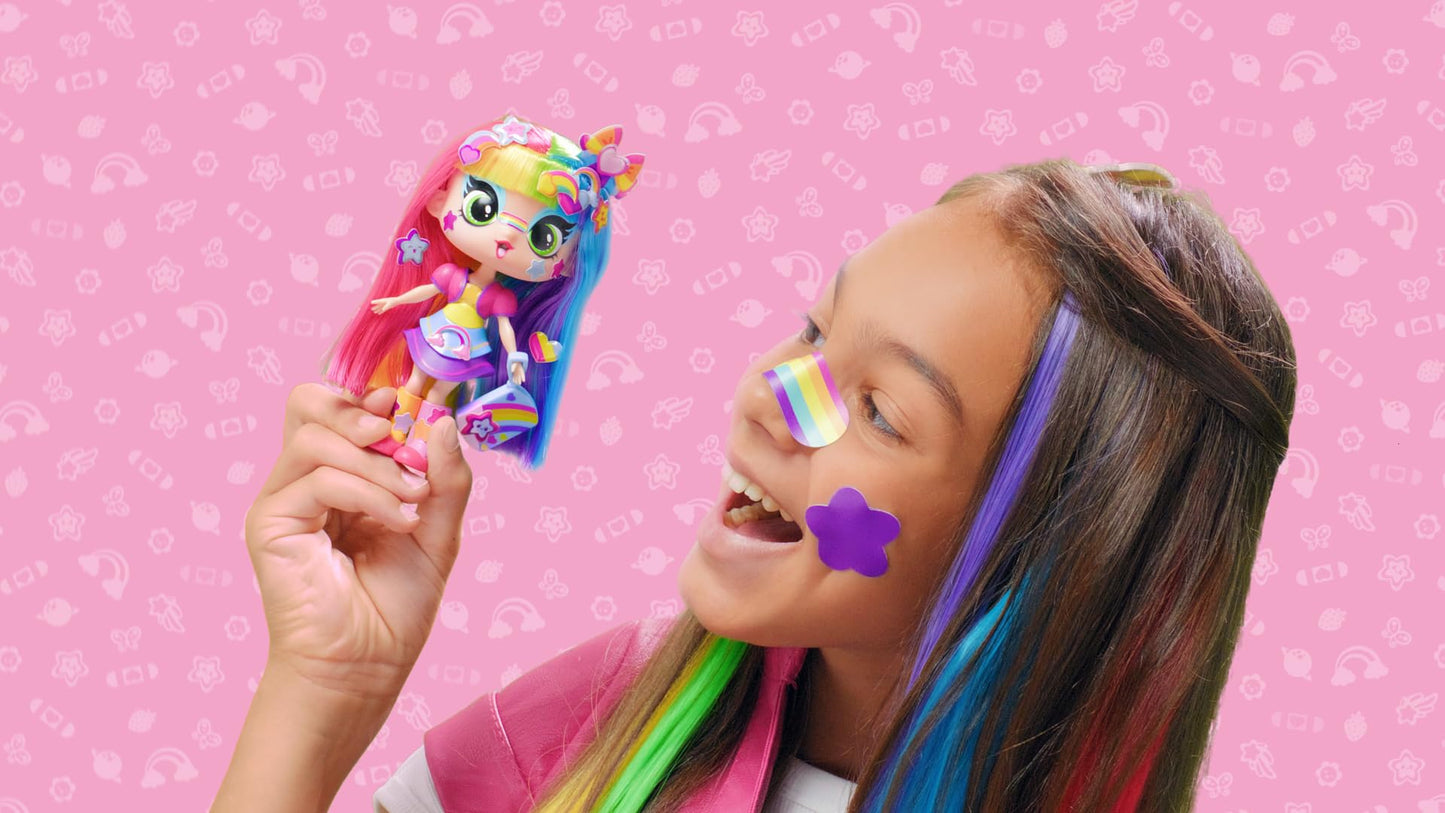 Decora Girlz 5'' Collectible Dolls, 8 Surprises To Unbox, Fun Fashions & Stickers, 9 To Collect
