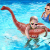 Inflatable Dinosaur Pool Float Toys (Lifelike Pool Ring Brachiosaurus) Swimming Ring Toddler Pool floaties Water Party Pool Floa