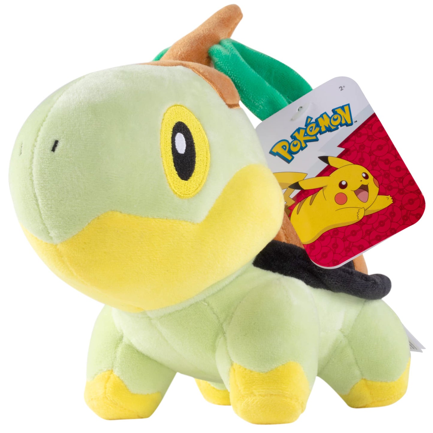 Pok?mon 8 Turtwig Plush - Officially Licensed - Diamond and Pearl Starter Figure - Quality Soft Stuffed Animal Toy - Christmas Stocking Stuffer Gift for Kids  Boys  Girls - 2+