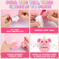 Prewplam Axolotl Plush Toy - 8" Pink Singing & Glowing Stuffed Animal, Birthday Gift for Kids, Model CGZ-SRRY-D