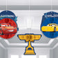 amscan 291763 Cars Wall Decoration Balloon Set