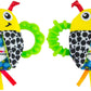 LAMAZE Bitty Bite Bug Rattle 4.5 Inch (Pack of 2)