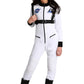 Fun Costumes Girls Astronaut Jumpsuit, Kids Halloween Costume, Rocket Ship Flight Suit Role Play Ensemble