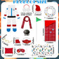 Kacctyen 19 Pcs Astronaut Themed Christmas Elf Doll Accessories Include Christmas Doll Sleeping Bag Astronaut Hat Suit Scarf Gla