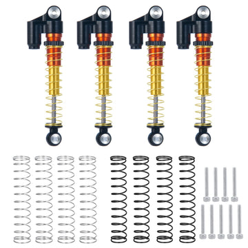 Rclions Rc Shocks 43Mm Adjustable Absorber Damper For All 1:24Th Axial Scx24 Deadbolt Base Camp Lexus Dooge Gladiator Rc Crawler