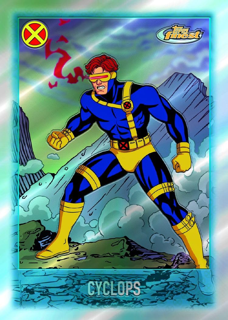 2025 Topps Finest Marvel X-Men '97 Trading Cards Hobby Box