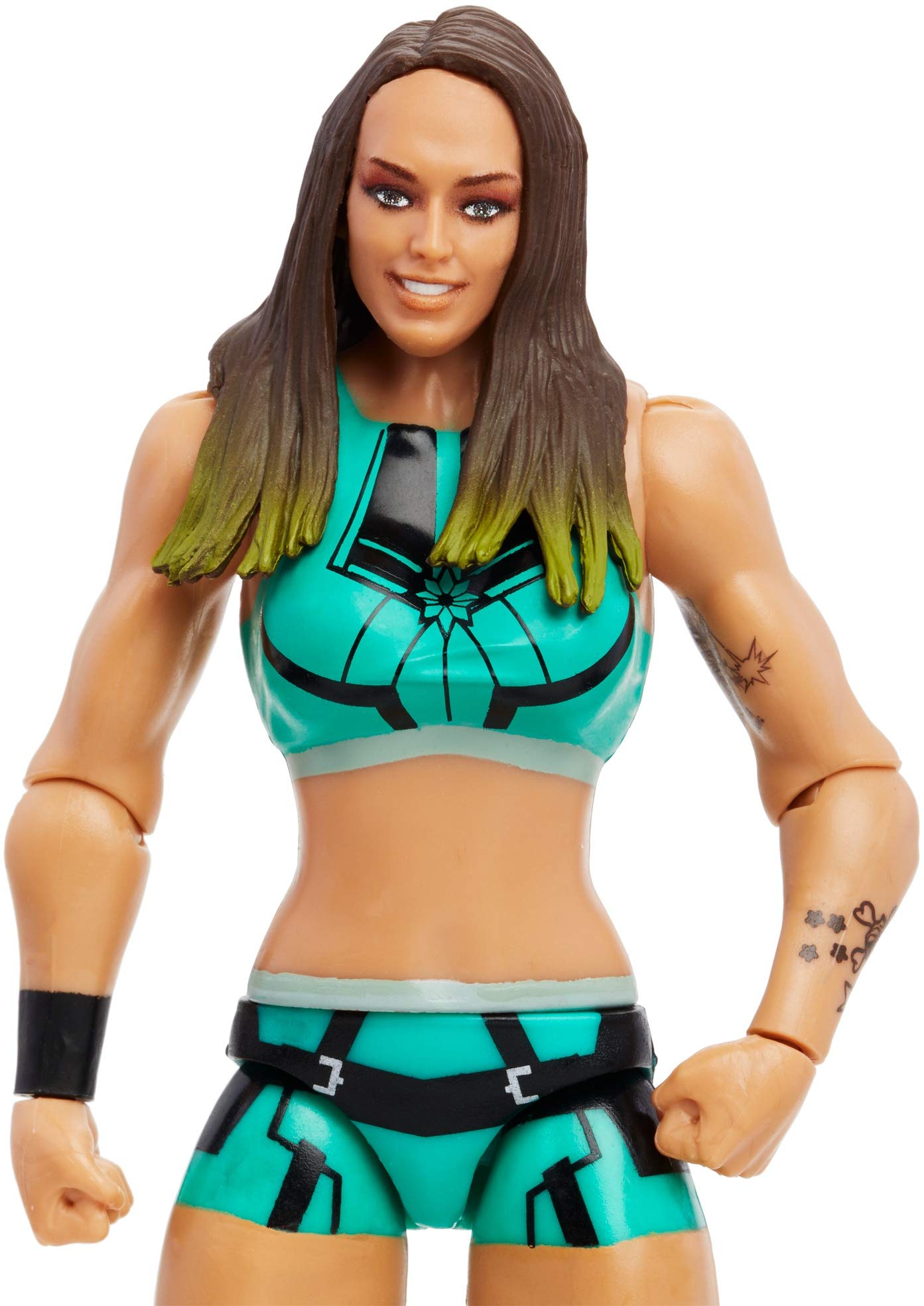 Wwe Tegan Nox Action Figure, Posable 6-In Collectible For Ages 6 Years Old & Up