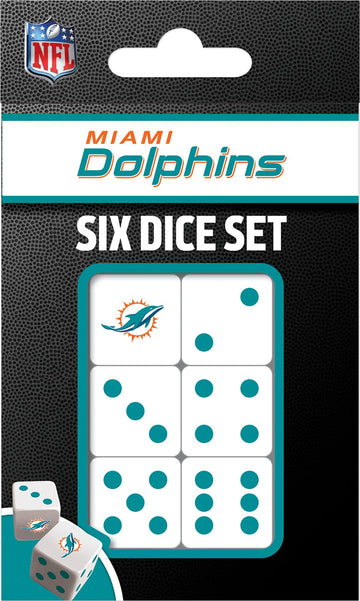 Miami Dolphins Dice Pack
