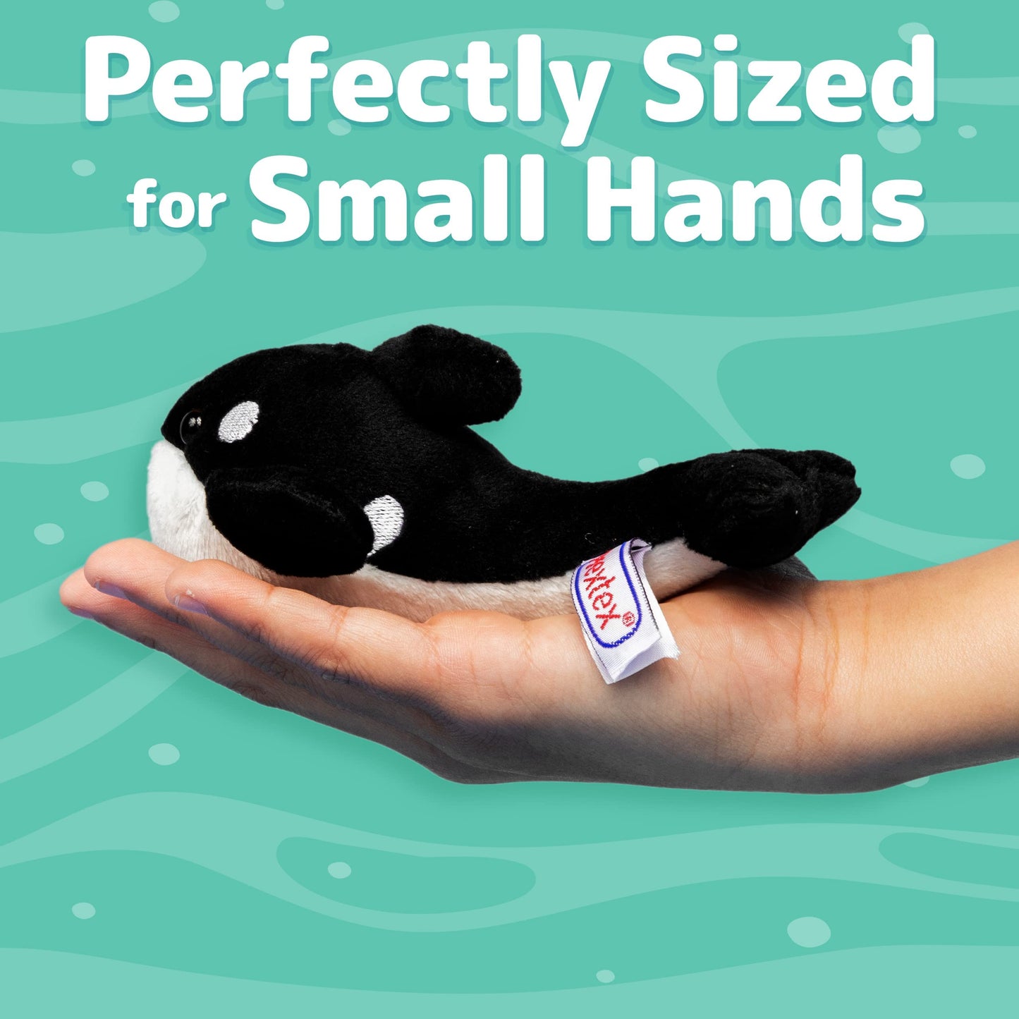 PREXTEX 10 Piece Plush Soft Stuffed Sea Animals - Small Stuffed Animals Bulk - Playset Plush Assortment  Turtle  Stingray  Nemo Fish  Killer Whale and More - Bulk Stuffed Animals