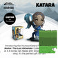 You Tooz Katara Vinyl Figure, 4.1'' Katara From Avatar The Last Airbender, High Detailed Collectible Figure - Youtooz Avatar The Last Airbender Collection, Blue,Grey