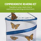Nature Gifts Live Butterfly Kit - School-Sized Educational Experience With 32 Painted Lady Caterpillars - Pop-Up Cage, And Compr