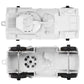 TimMee RECON PATROL Armored Cars - White Plastic Army Men Scout Vehicles