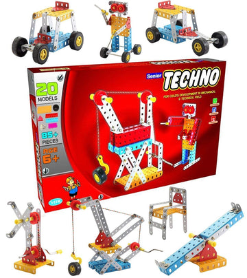 Olympia Games And Toys Senior Techno  Engineering Toy Kit  Educational Toy  Building Blocks And Models Construction Set (Age 