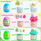 Prefilled Easter Slime Eggs With Butter Slime & Charms - Perfect For Kids Easter Party Favors,Egg Hunt, Basket Stuffers & Classr