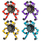 Tozong 4 Pcs Fidget Spinner Sensory Toys,Creative Top Spinning Stress Relief Hand Toy,Transformable Chain Mechanical Spiral Twis