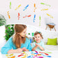 Hlartnet 100 Pcs Sticky Lizards For Kids, Stretchy Sticky Lizards Toys Bulk For Reptile Party Favors, Children Lizards Gifts For Goodie Bags Stuffers Pinata Filler Students Rewards