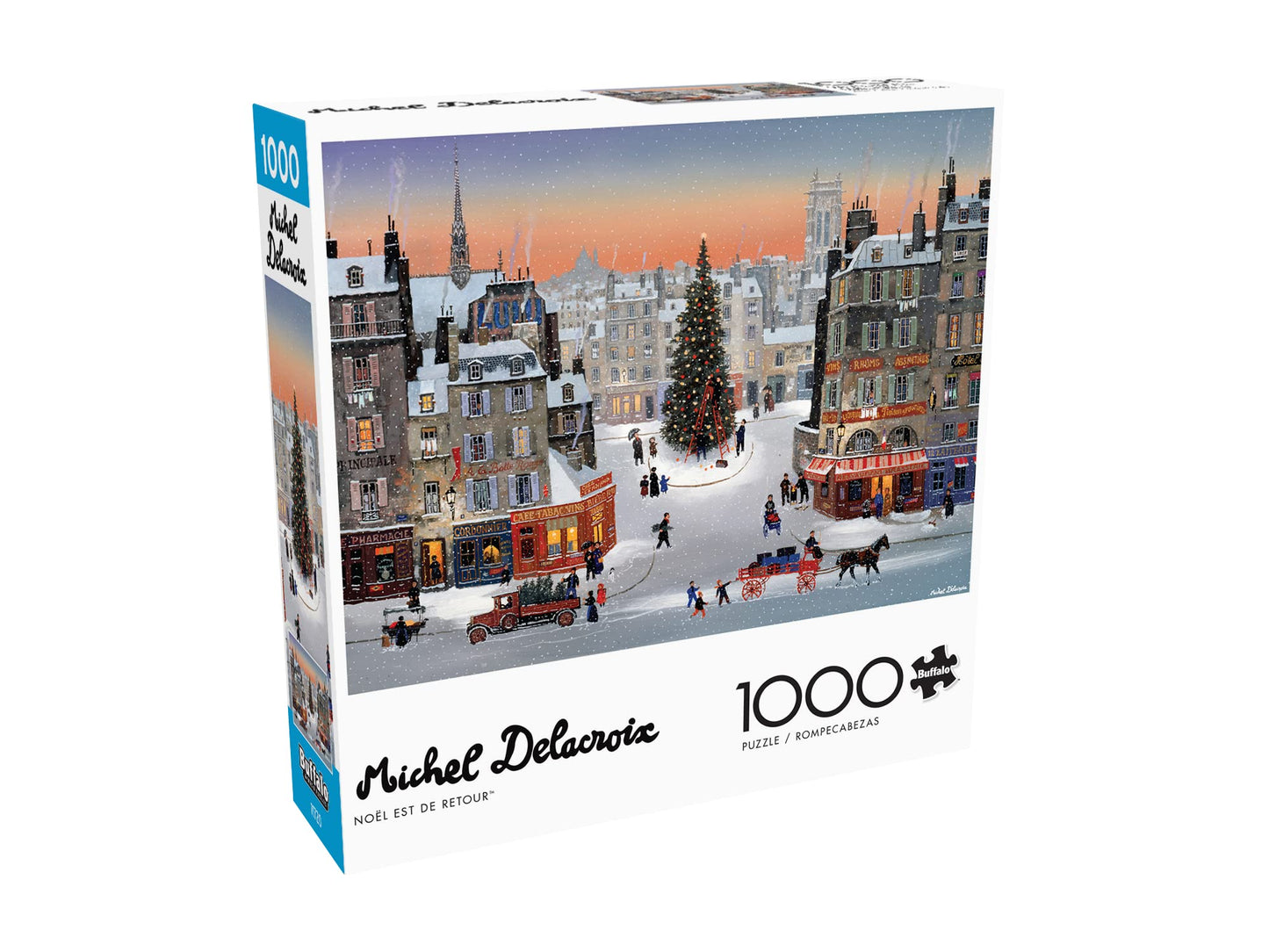 Buffalo Games 1000 Piece Jigsaw Puzzle - Michel Delacroix - Large Multicolor - Paper - Perfect for Adults and Game Nights