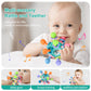 Baby Montessori Teething Toys For 0-6 6-12 Months Bpa Free Sensory Toys For Babies 0 3 6 9 12 18 Months Newborn Infant Learning