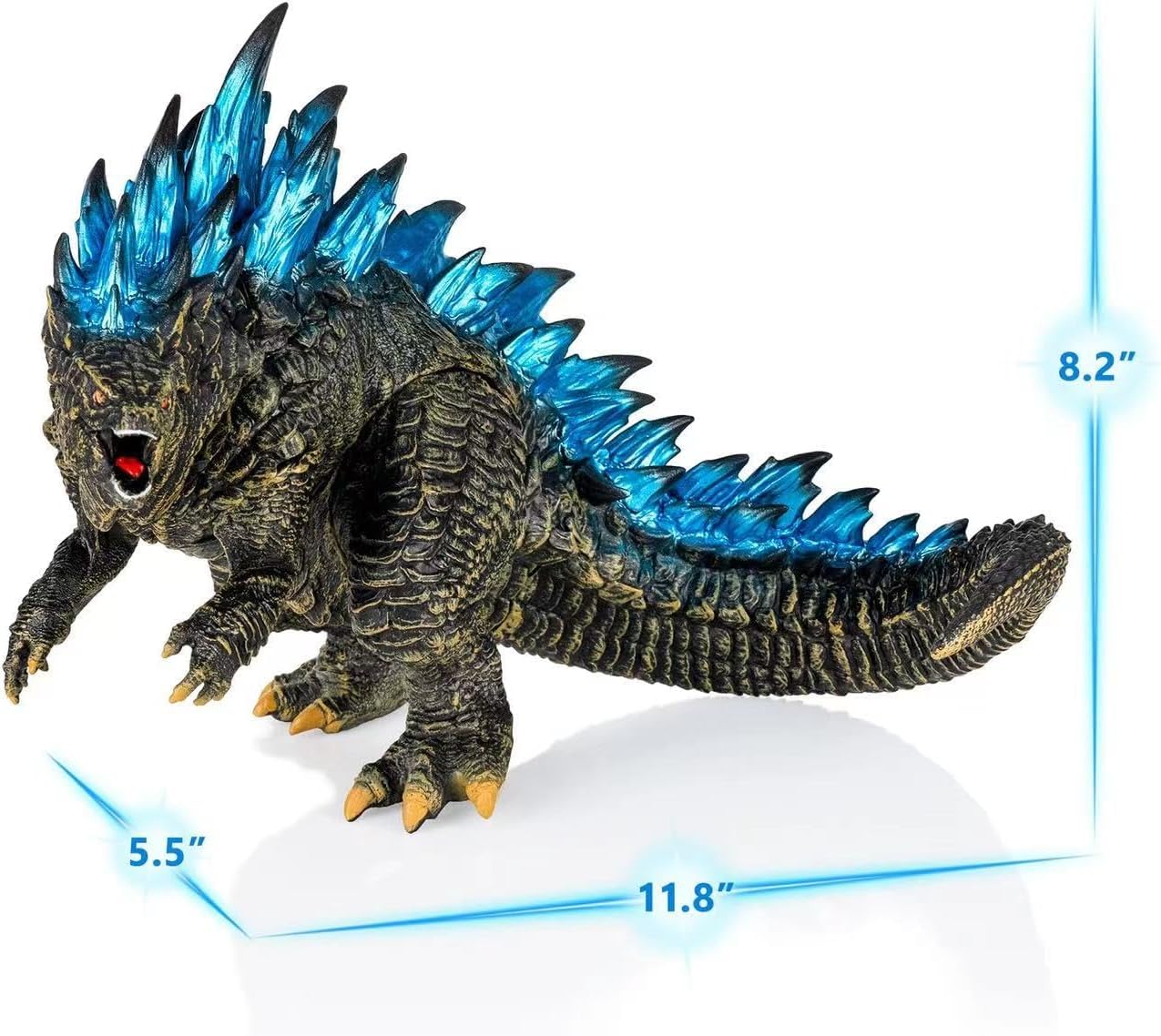 JAYKENIXO Dragon Series 2024 limited availability PVC Figure  12 inch Head to Tail  King of The Monster  Carry Bag Included