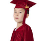 GraduatePro Kindergarten Graduation Cap and Gown Package Class of 2025 for Kids with Stole Certificate as Party Gift Maroon 30