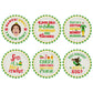 Arsemica Elf Christmas Paper Plates, 60 Count Disposable Christmas Dinner Plates, Buddy The Elf Party Decor Supplies, Funny Xmas