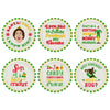 Arsemica Elf Christmas Paper Plates, 60 Count Disposable Christmas Dinner Plates, Buddy The Elf Party Decor Supplies, Funny Xmas