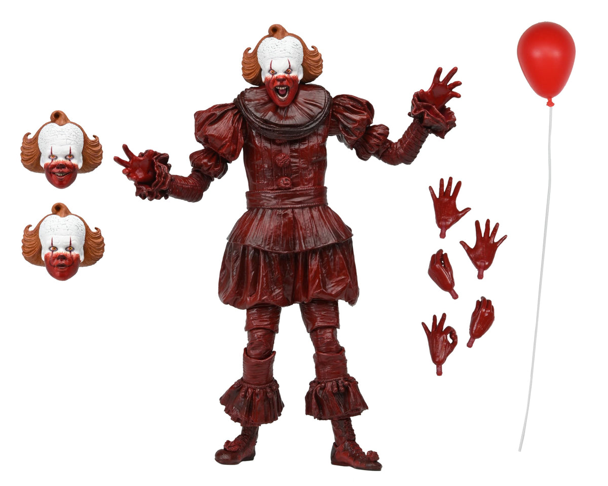 NECA  Welcome to Derry  7 Scale Action Figure  Ultimate Blood Pennywise